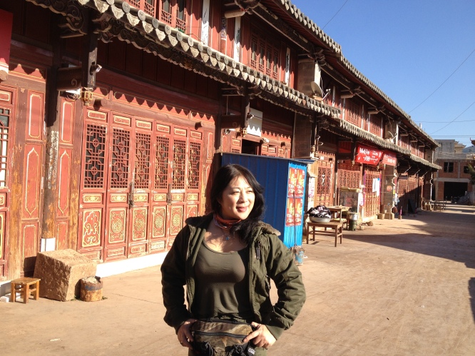 Joanne Cheng  on location,Yunnan 2013